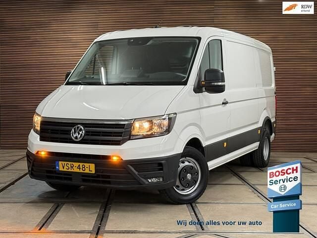 Wit Gebruikt 2022 VW Crafter Highline Van | € 21.890 (Super prijs) - Afbeelding 1/4