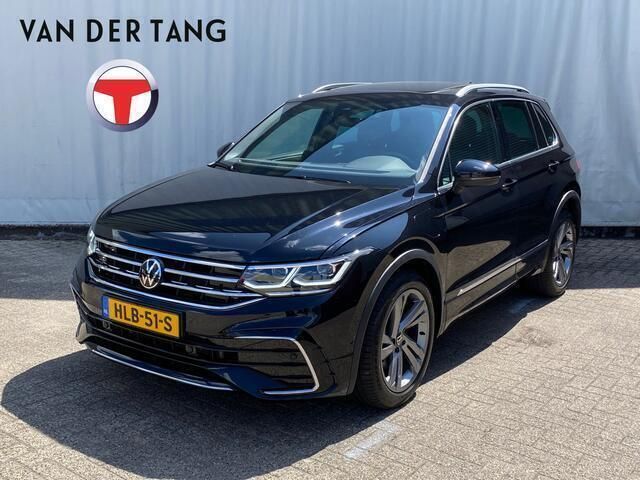 Zwart, metallic lak Gebruikt 2021 VW Tiguan R-line SUV | € 36.995 (Eerlijke prijs) - Afbeelding 1/4