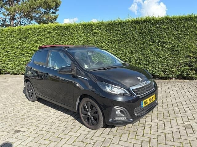 Occasion Peugeot 108 Active Top 69 PK (50 kW) 2017 Zwart (metallic) Cabriolet