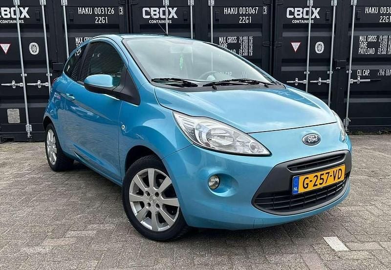 Blauw Gebruikt 2010 Ford Ka Titanium X Hatchback | € 2.950 (Eerlijke prijs) - Afbeelding 1/4
