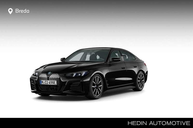 Zwart, metallic lak Nieuw 2025 BMW i4 M Sport Sedan | € 76.342 (Eerlijke prijs) - Afbeelding 1/3