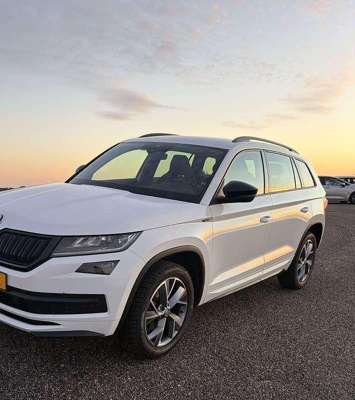 Occasion Skoda Kodiaq SportLine 150 PK (110 kW) 2020 Wit SUV