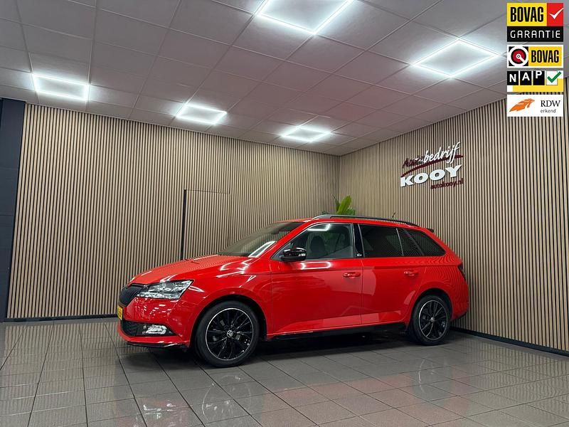 Rood Gebruikt 2019 Skoda Fabia Monte Carlo Stationwagen | € 13.770 (Eerlijke prijs) - Afbeelding 1/4