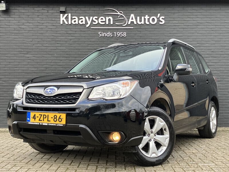 Zwart, metallic lak Gebruikt 2015 Subaru Forester SUV | € 17.950 (Iets duurder) - Afbeelding 1/4