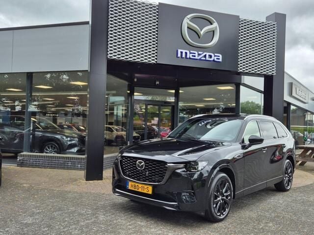 Jet black Nieuw 2025 Mazda CX-80 Homura-Line SUV | € 66.950 (Super prijs) - Afbeelding 1/4