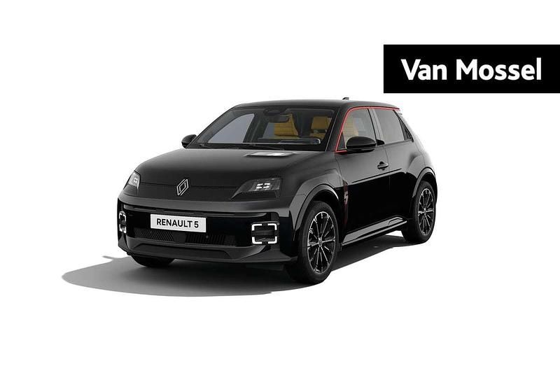 Zwart Nieuw 2025 Renault 5 E-Tech Iconic Hatchback | € 33.590 (Eerlijke prijs) - Afbeelding 1/2