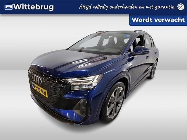 Blauw (metallic) Gebruikt 2021 Audi Q4 e-tron Competition SUV | € 30.950 (Goede deal) - Afbeelding 1/2