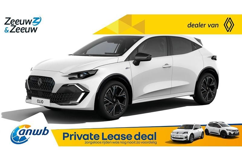 Blanc glacier (licht wit) Nieuw 2026 Renault Clio V Esprit Alpine Hatchback | € 32.215 - Afbeelding 1/3