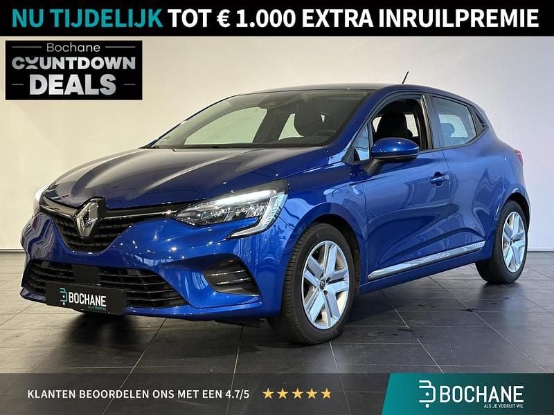 Blauw Gebruikt 2020 Renault Clio V Zen Hatchback | € 13.445 (Eerlijke prijs) - Afbeelding 1/4