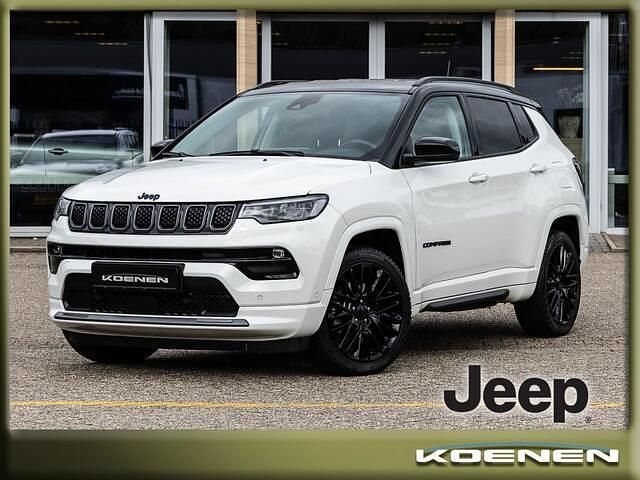 Wit Gebruikt 2022 Jeep Compass SUV | € 29.950 (Iets duurder) - Afbeelding 1/4