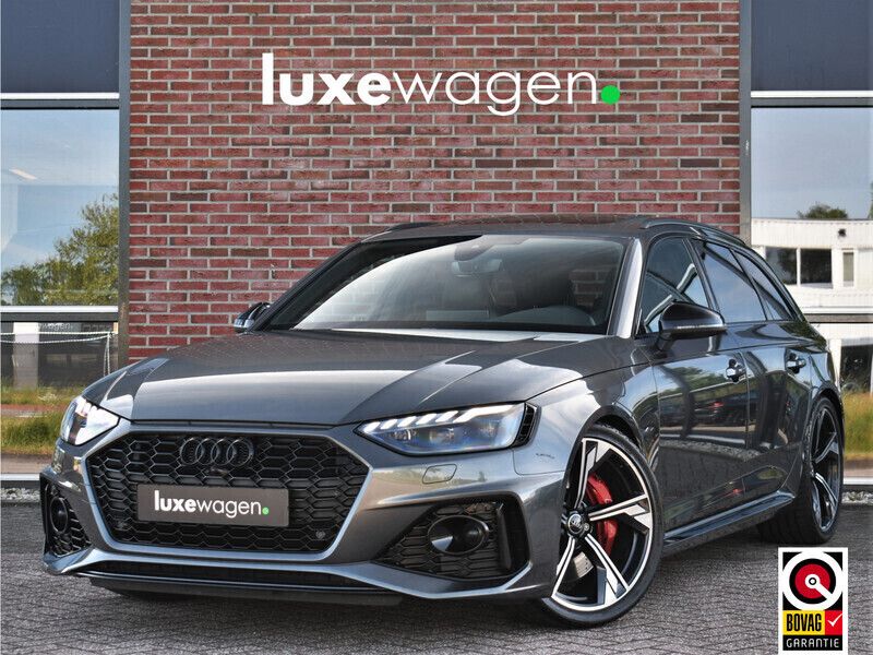 Grijs Gebruikt 2020 Audi RS4 S-Line Stationwagen | € 69.900 (Goede deal) - Afbeelding 1/4
