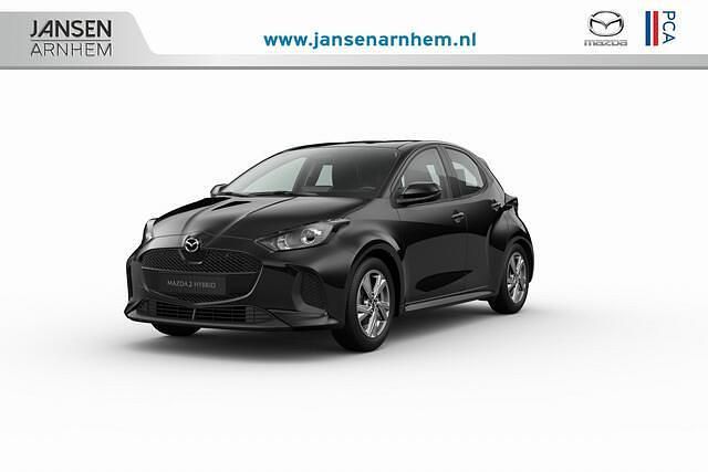 Nieuw Mazda 2 Exclusive-Line 116 PK (85 kW) 2025 Zwart Hatchback