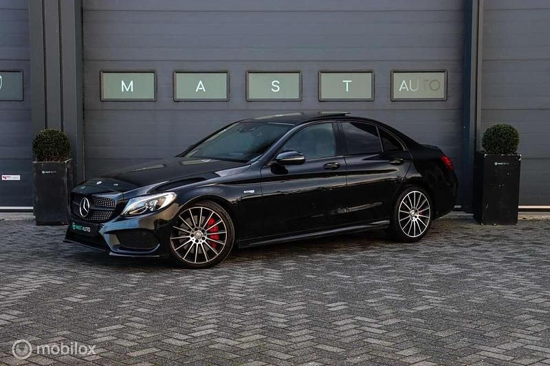 Zwart Occasion 2016 Mercedes C43 AMG AMG Sedan | € 26.740 - Afbeelding 1/4