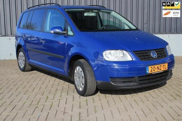 Blauw Gebruikt 2004 VW Touran MPV | € 1.750 (Eerlijke prijs) - Afbeelding 1/4
