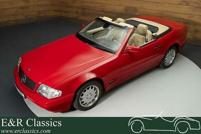 Rood Gebruikt 1996 Mercedes SL320 Cabriolet | € 29.950 - Afbeelding 1/4