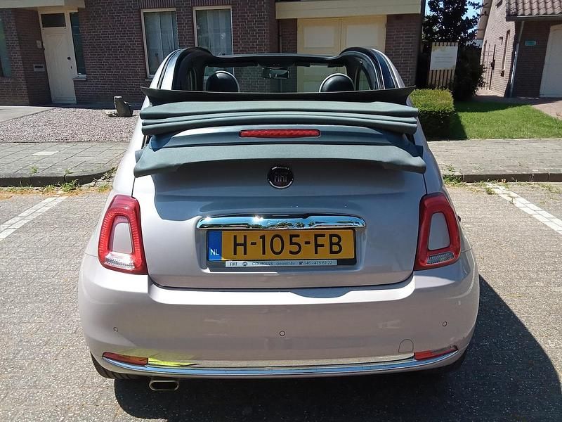 Wit (metallic) Gebruikt 2020 Fiat 500C Star Cabriolet | € 13.000 (Eerlijke prijs) - Afbeelding 1/4