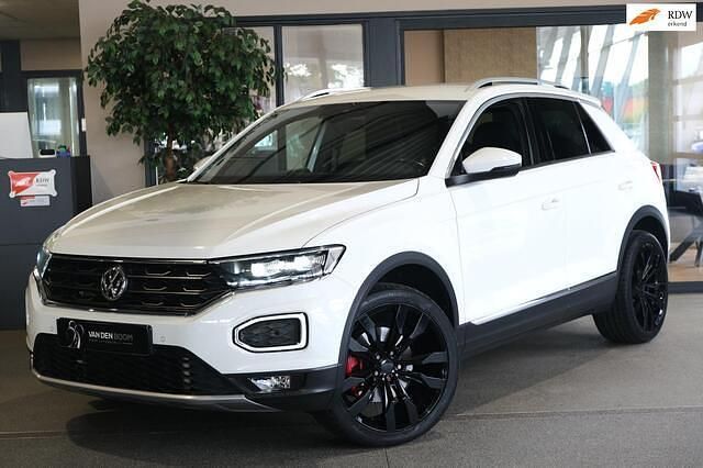 Wit, metallic lak Gebruikt 2019 VW T-Roc Sport SUV | € 24.950 (Super prijs) - Afbeelding 1/4