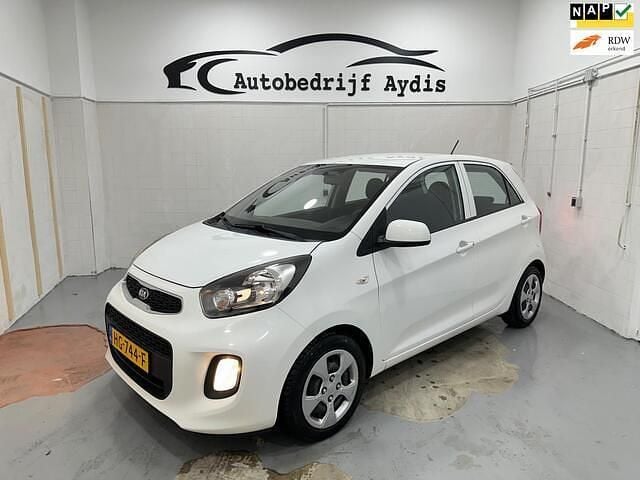 Wit Gebruikt 2015 Kia Picanto Comfort Hatchback | € 6.499 (Goede deal) - Afbeelding 1/4