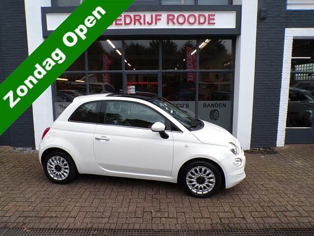 Wit Gebruikt 2018 Fiat 500 Lounge Hatchback | € 8.699 (Goede deal) - Afbeelding 1/4