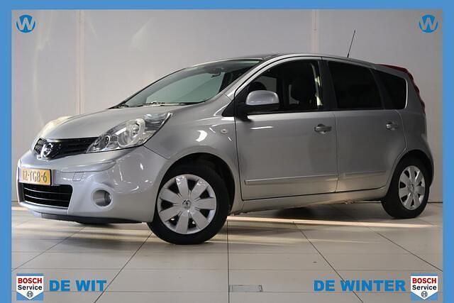 Grijs (metallic) Gebruikt 2012 Nissan Note MPV | € 7.950 (Eerlijke prijs) - Afbeelding 1/4