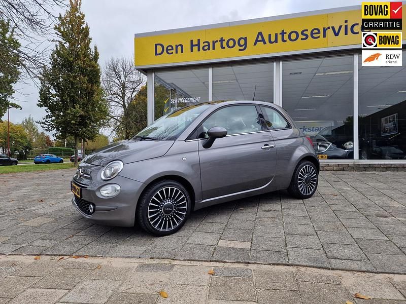 Occasion Fiat 500 Lounge 69 PK (50 kW) 2018 Grijs Hatchback