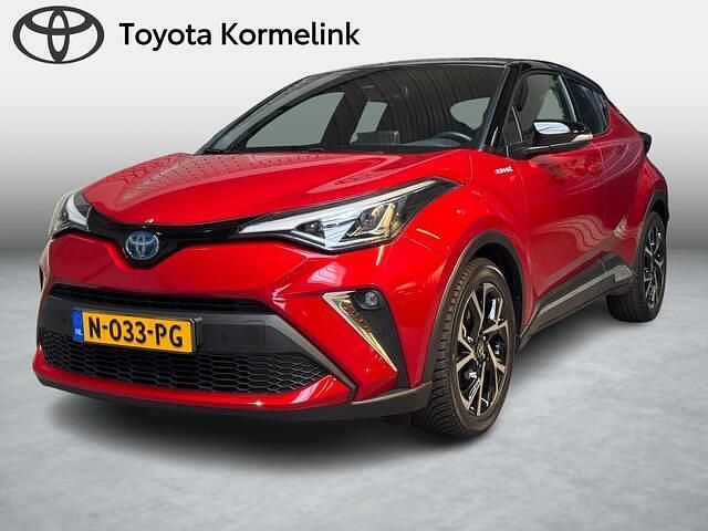 Rood Occasion 2021 Toyota C-HR Luxury SUV | € 28.950 (Duur) - Afbeelding 1/4