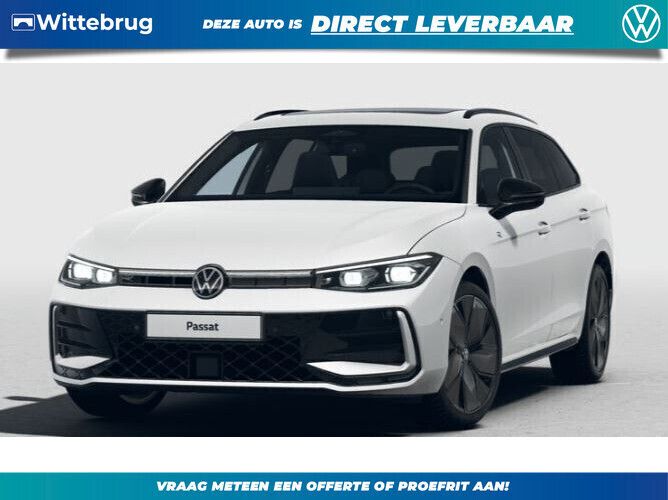Zilver Nieuw 2025 VW Passat R-line Edition Stationwagen | € 56.295 - Afbeelding 1/4
