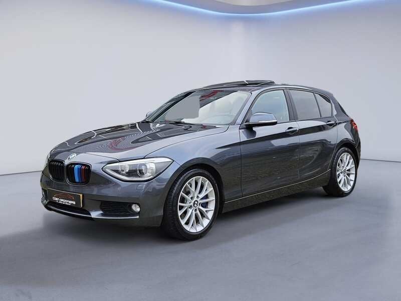 Grijs Gebruikt 2014 BMW 125 M Sport Hatchback | € 16.950 - Afbeelding 1/4