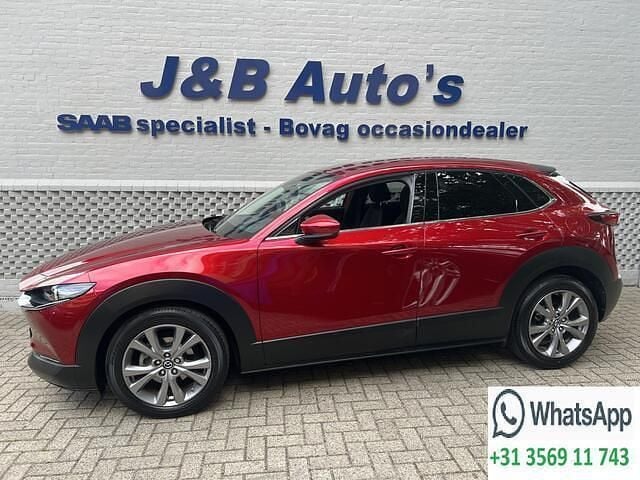 Rood Gebruikt 2020 Mazda CX-30 SUV | € 21.950 (Eerlijke prijs) - Afbeelding 1/4