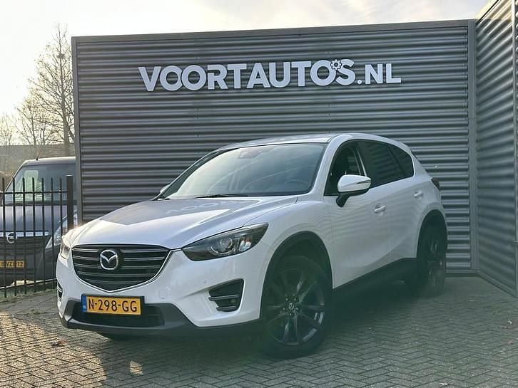 Wit Gebruikt 2016 Mazda CX-5 SUV | € 17.300 (Eerlijke prijs) - Afbeelding 1/4