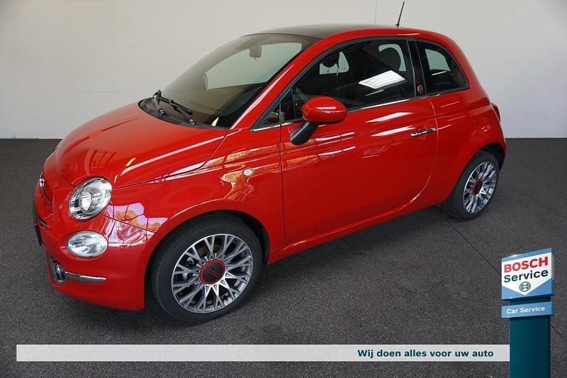Rood Gebruikt 2022 Fiat 500 Red Hatchback | € 15.895 (Eerlijke prijs) - Afbeelding 1/4