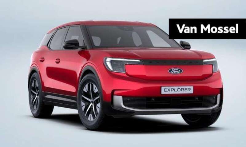 Rood Nieuw 2025 Ford Explorer Extended Range SUV | € 52.050 (Goede deal) - Afbeelding 1/4