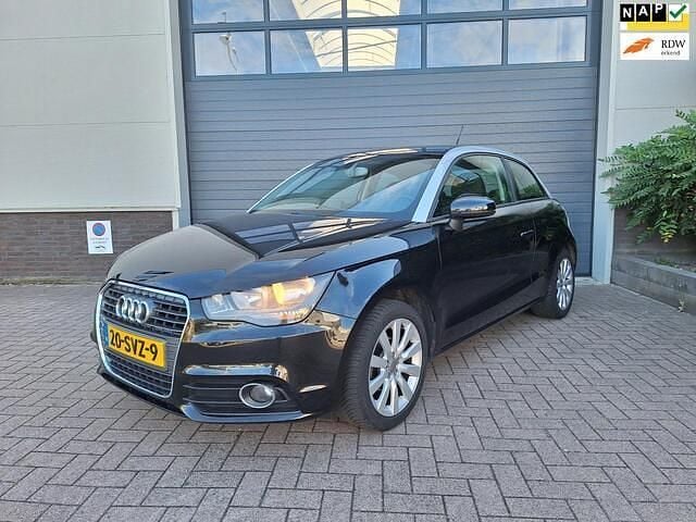 Zwart Gebruikt 2012 Audi A1 Premium Hatchback | € 4.950 (Goede deal) - Afbeelding 1/4