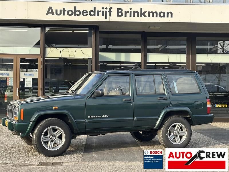 Groen, metallic lak Gebruikt 2000 Jeep Cherokee SUV | € 16.950 - Afbeelding 1/4