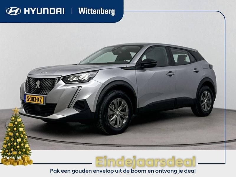 Grijs Gebruikt 2024 Peugeot e-2008 Active SUV | € 19.900 (Super prijs) - Afbeelding 1/4