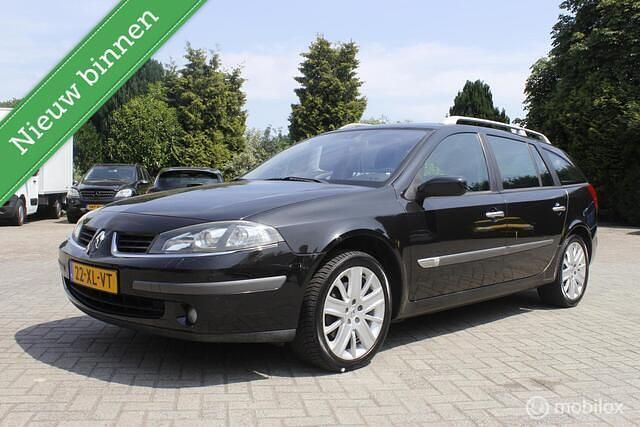 Zwart Gebruikt 2007 Renault Laguna GrandTour Stationwagen | € 1.599 - Afbeelding 1/4