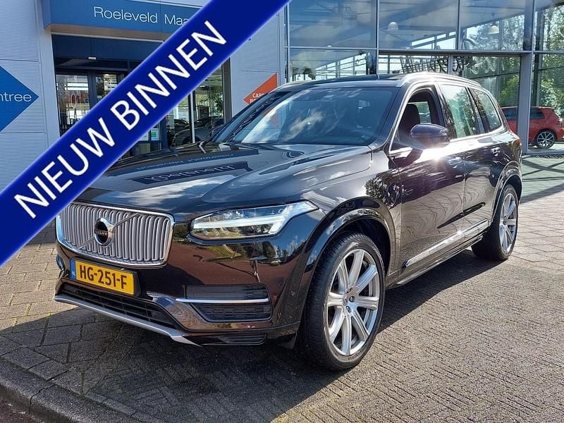 Zwart Gebruikt 2015 Volvo XC90 Inscription SUV | € 33.950 (Goede deal) - Afbeelding 1/3