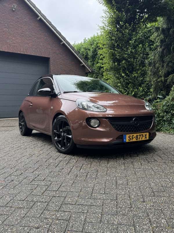 Bruin Gebruikt 2018 Opel Adam Glam Hatchback | € 8.950 (Eerlijke prijs) - Afbeelding 1/4