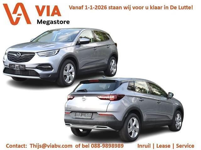 Grijs Occasion 2020 Opel Grandland X Innovation SUV | € 20.950 (Eerlijke prijs) - Afbeelding 1/4