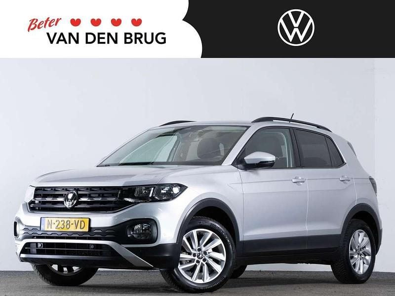 Grijs Gebruikt 2022 VW T-Cross Life SUV | € 19.900 (Goede deal) - Afbeelding 1/4