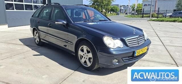 Zwart Gebruikt 2004 Mercedes C200 Classic Stationwagen | € 1.500 (Goede deal) - Afbeelding 1/4