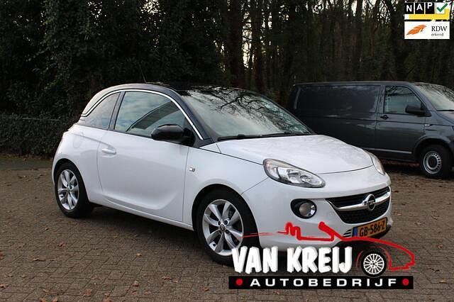 Wit Gebruikt 2015 Opel Adam Jam Hatchback | € 6.750 (Eerlijke prijs) - Afbeelding 1/4