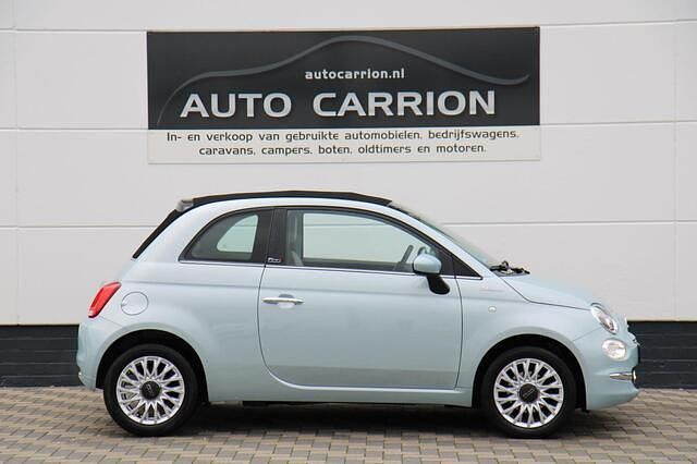 Occasion Fiat 500C Dolcevita 69 PK (50 kW) 2022 Blauw Cabriolet