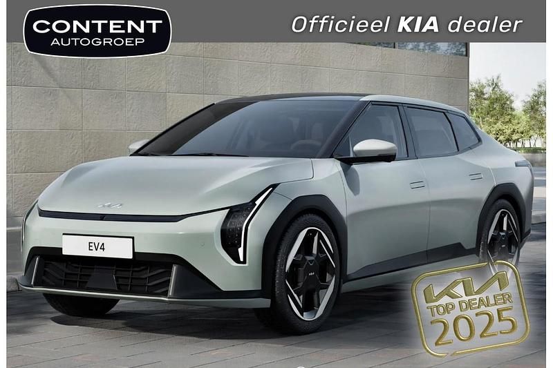 Zilver, metallic lak Nieuw 2025 Kia EV4 Plus Hatchback | € 41.940 (Iets duurder) - Afbeelding 1/4