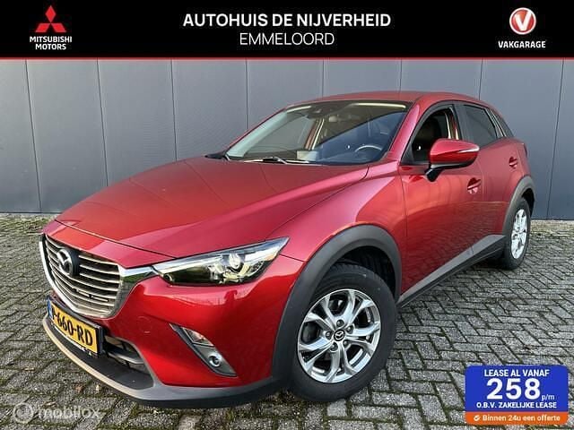 Rood Gebruikt 2018 Mazda CX-3 SUV | € 15.950 (Eerlijke prijs) - Afbeelding 1/4