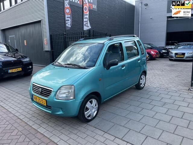 Groen Gebruikt 2002 Suzuki Wagon R GL Hatchback | € 999 (Eerlijke prijs) - Afbeelding 1/4