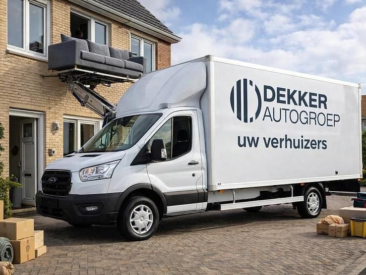 Nieuw Ford Transit Trend 129 PK (94 kW) 2025 Wit Cabriolet