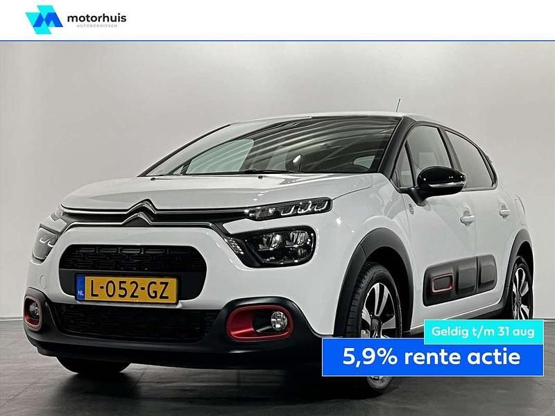 Wit Gebruikt 2021 Citroën C3 PureTech Hatchback | € 10.445 (Goede deal) - Afbeelding 1/4