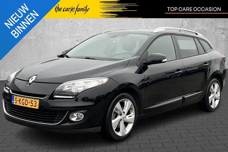 Zwart Gebruikt 2013 Renault Mégane GrandTour Collection Stationwagen | € 7.950 (Duur) - Afbeelding 1/4