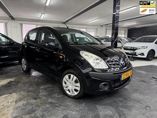 Occasion Nissan Pixo Acenta 68 PK (50 kW) 2010 Zwart Hatchback